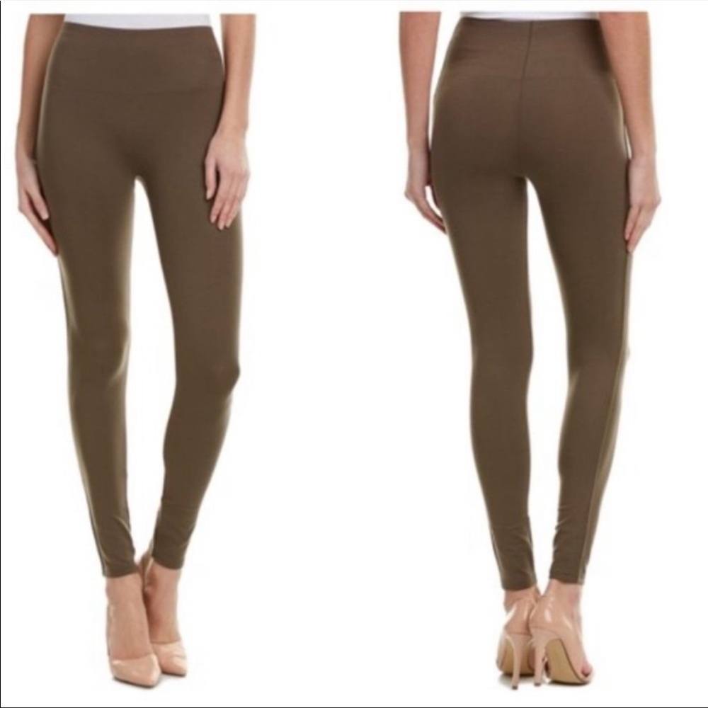 SPANX High Waist Essential Leggings Medium Sienna Brown